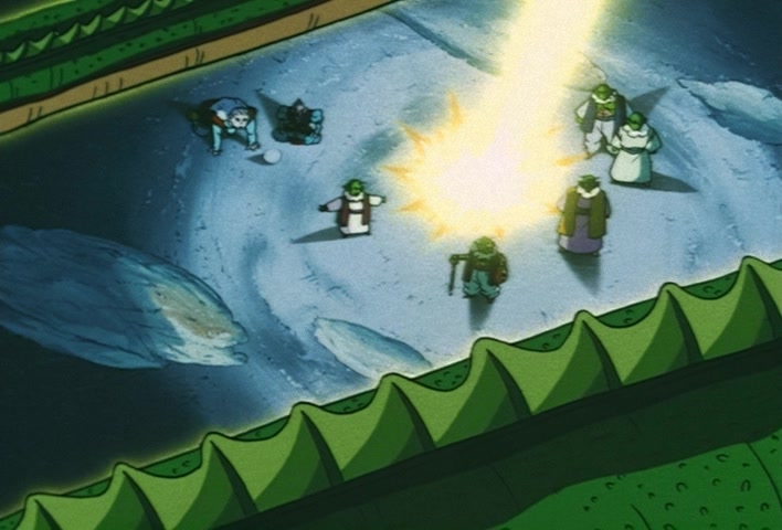 Dragon Ball Z Ep 283: Vegeta's Secret Plan!! Porunga and the Two Wishes @ 14:55