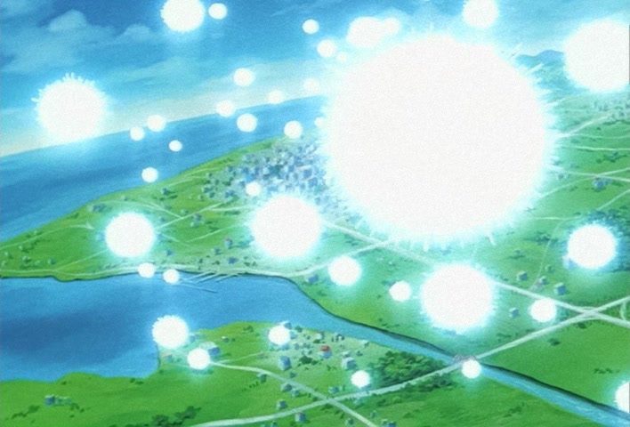 Dragon Ball Z Ep 285: Ultra Impressive!! The Genki-Dama From Everyone is Finished @ 20:34