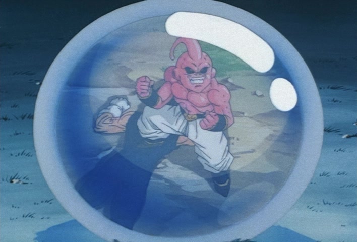 Dragon Ball Z Ep 286: Son Goku is the Strongest After All!! Majin Boo is Annihilated @ 04:17