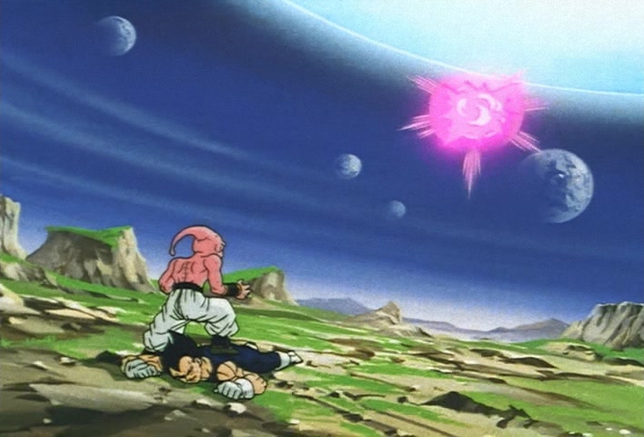 Dragon Ball Z Ep 286: Son Goku is the Strongest After All!! Majin Boo is Annihilated @ 04:57