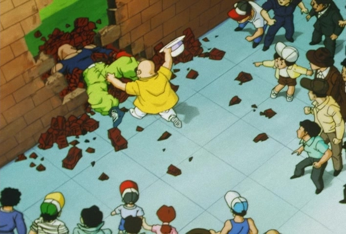 Dragon Ball Z Ep 287: Peace Returns!! Majin Boo, the Champion of Justice?! @ 17:14
