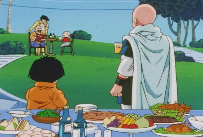 Dragon Ball Z Ep 288: You're Late, Goku! Everyone Party!! @ 09:12