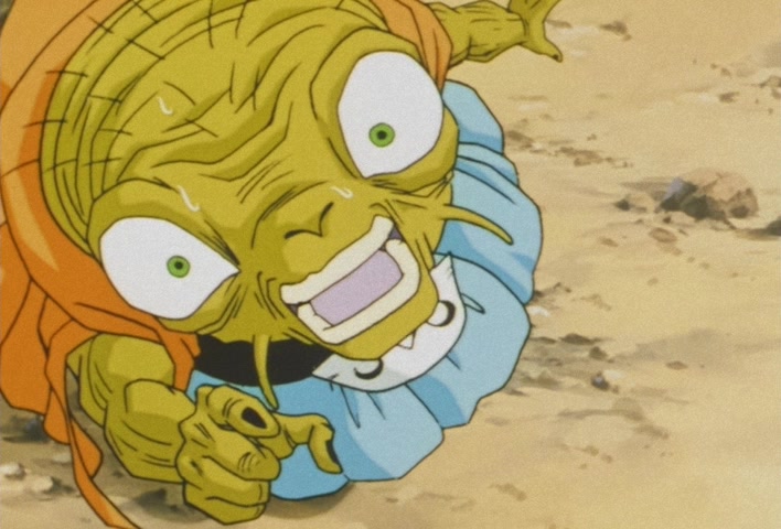 Dragon Ball Z Ep 289: Grandpa Goku! I Am Pan!! @ 01:50
