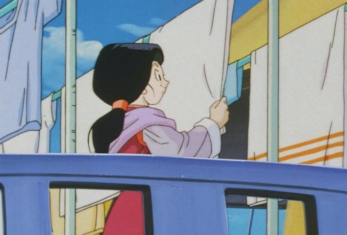 Dragon Ball Z Ep 289: Grandpa Goku! I Am Pan!! @ 04:44