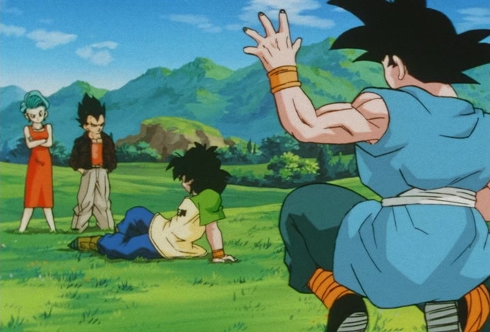 Dragon Ball Z Ep 289: Grandpa Goku! I Am Pan!! @ 08:04