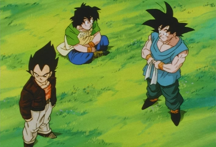 Dragon Ball Z Ep 289: Grandpa Goku! I Am Pan!! @ 09:38