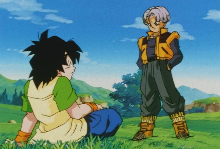 Dragon Ball Z Ep 289: Grandpa Goku! I Am Pan!! @ 10:40