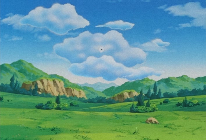 Dragon Ball Z Ep 289: Grandpa Goku! I Am Pan!! @ 11:07