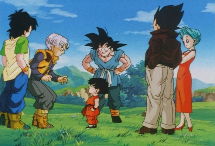Dragon Ball Z Ep 289: Grandpa Goku! I Am Pan!! @ 11:34