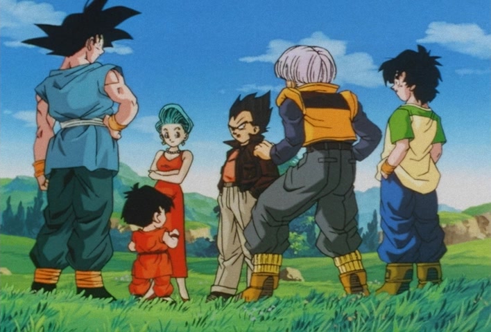 Dragon Ball Z Ep 289: Grandpa Goku! I Am Pan!! @ 12:05