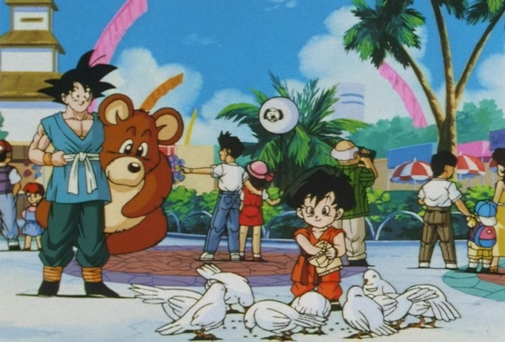 Dragon Ball Z Ep 289: Grandpa Goku! I Am Pan!! @ 13:43