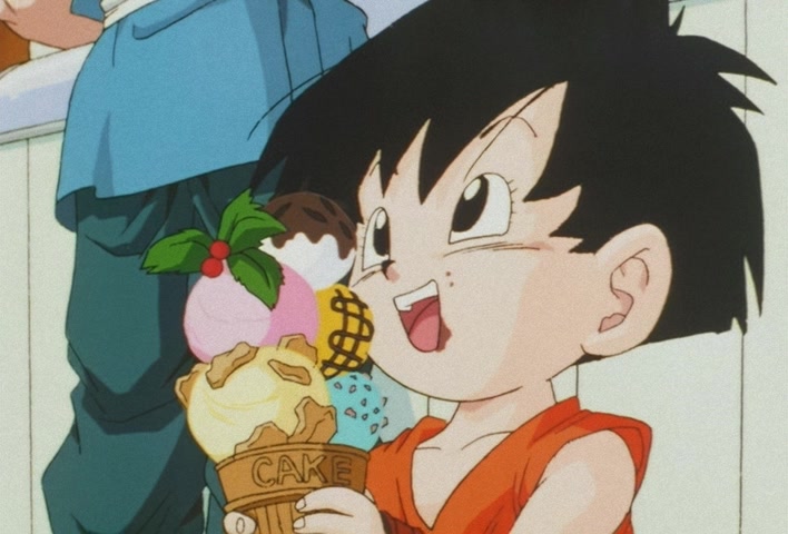 Dragon Ball Z Ep 289: Grandpa Goku! I Am Pan!! @ 14:05