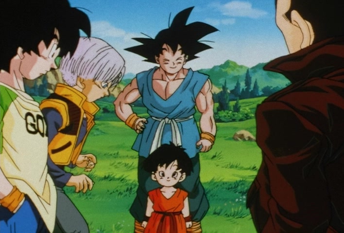 Dragon Ball Z Ep 290: I Am Oob! Now 10 Years Old, the Former Majin?! @ 02:17