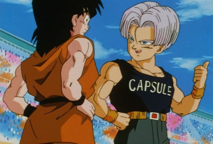 Dragon Ball Z Ep 290: I Am Oob! Now 10 Years Old, the Former Majin?! @ 03:06
