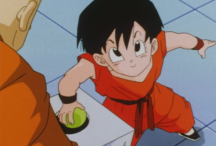 Dragon Ball Z Ep 290: I Am Oob! Now 10 Years Old, the Former Majin?! @ 07:42