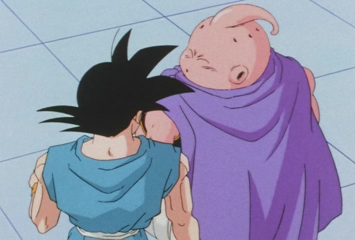 Dragon Ball Z Ep 291: Even Stronger!! Goku's Dream is Super-Huge @ 01:54