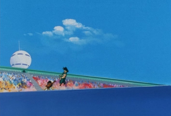 Dragon Ball Z Ep 291: Even Stronger!! Goku's Dream is Super-Huge @ 03:32