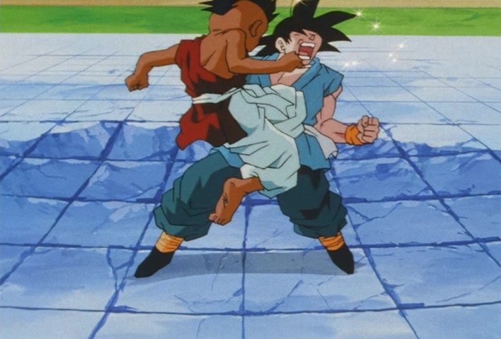 Dragon Ball Z Ep 291: Even Stronger!! Goku's Dream is Super-Huge @ 09:23