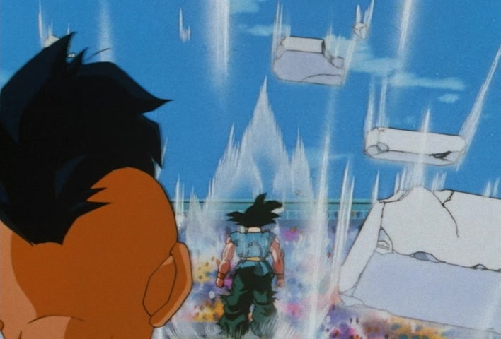 Dragon Ball Z Ep 291: Even Stronger!! Goku's Dream is Super-Huge @ 11:15
