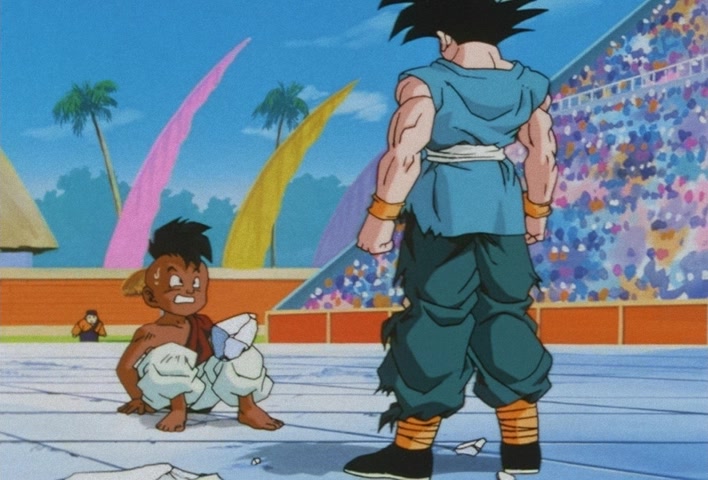 Dragon Ball Z Ep 291: Even Stronger!! Goku's Dream is Super-Huge @ 11:23