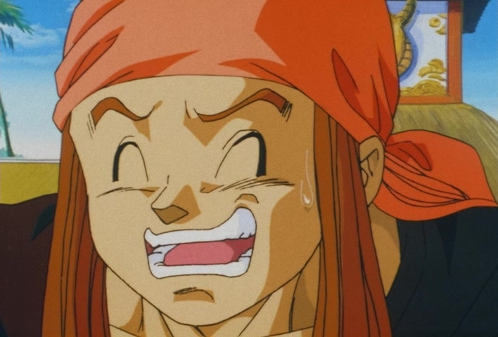 Dragon Ball Z Ep 291: Even Stronger!! Goku's Dream is Super-Huge @ 12:30