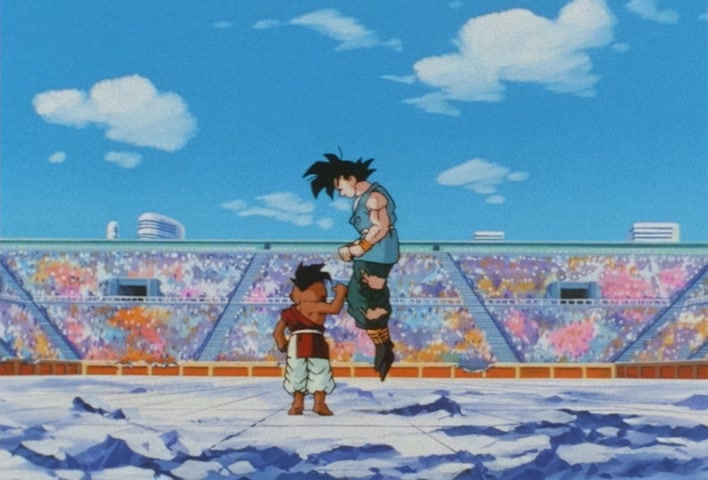 Dragon Ball Z Ep 291: Even Stronger!! Goku's Dream is Super-Huge @ 15:32