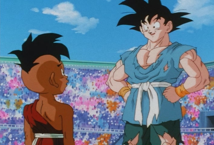 Dragon Ball Z Ep 291: Even Stronger!! Goku's Dream is Super-Huge @ 16:35