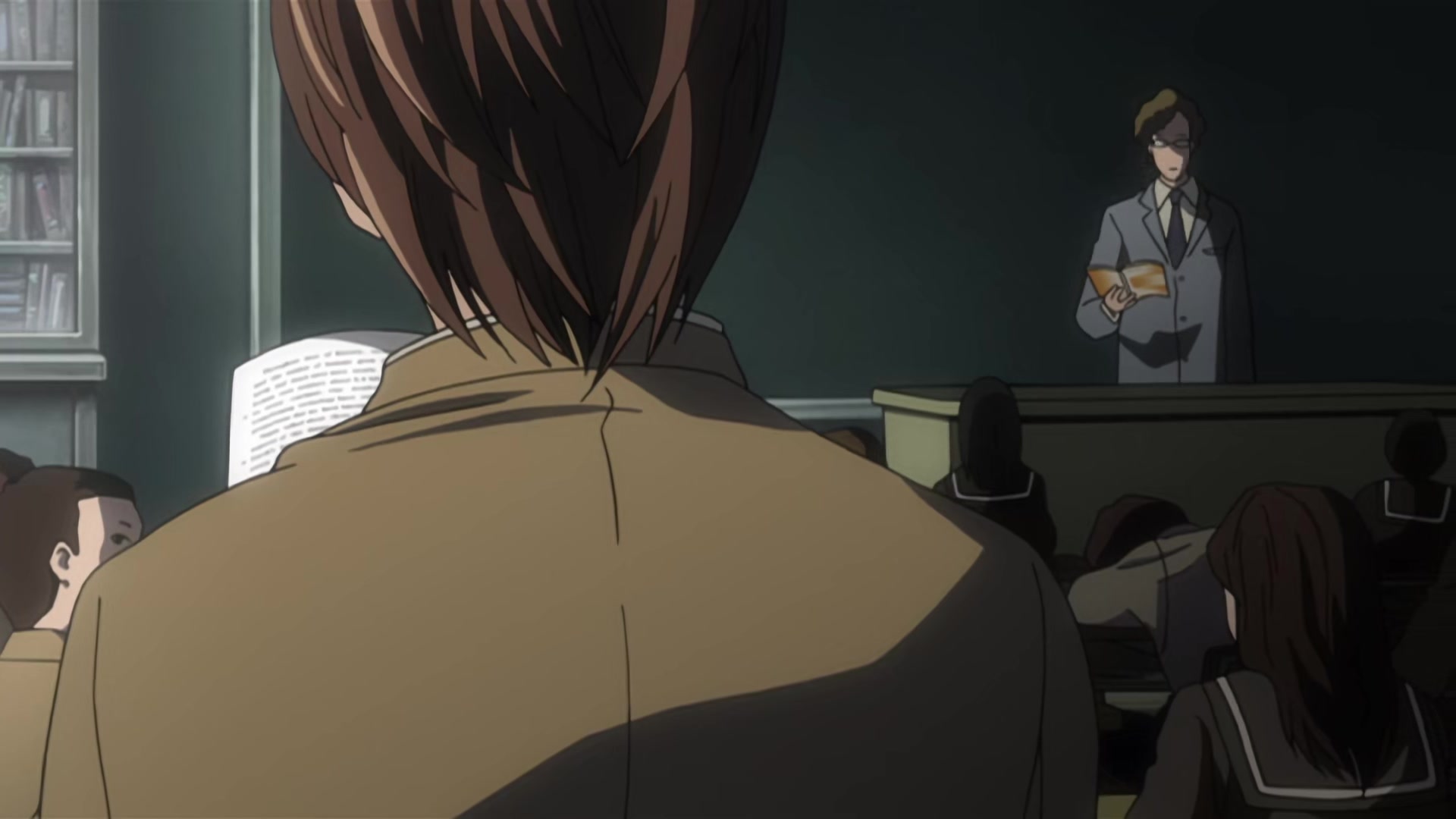 Death Note Ep 2: Confrontation @ 02:35