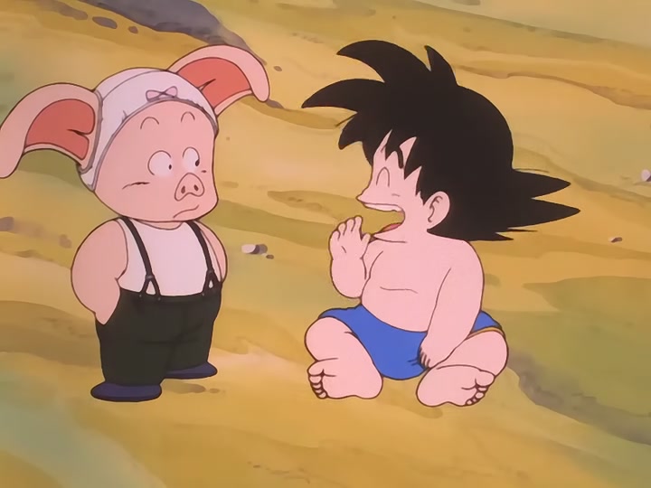 Dragon Ball Ep 13: Goku's Great Transformation @ 14:58