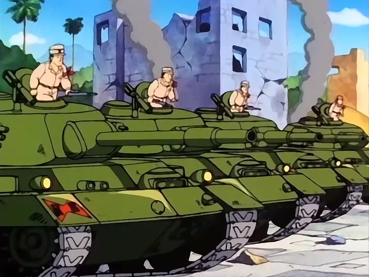 Dragon Ball Ep 32: The Flying Fortress @ 03:56