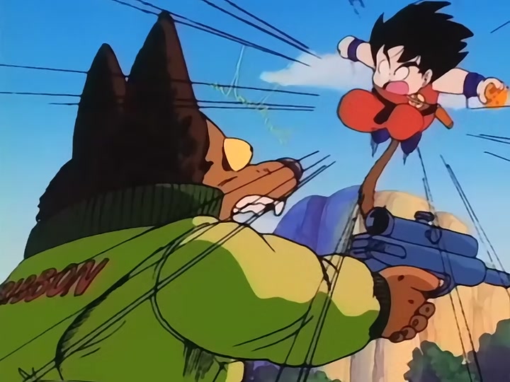 Dragon Ball Ep 34: Cruel General Red @ 08:25