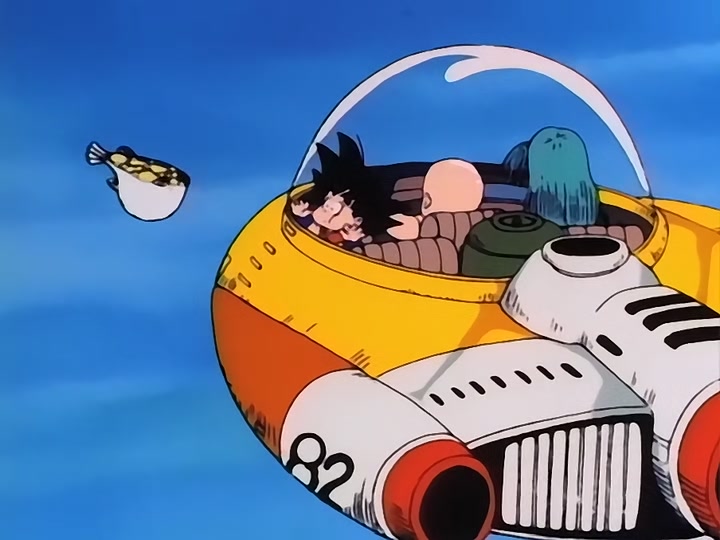 Dragon Ball Ep 48: Deep Blue Sea @ 06:40