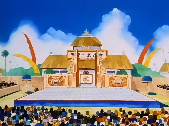 Dragon Ball Ep 87: Yamcha vs. Tien @ 01:51