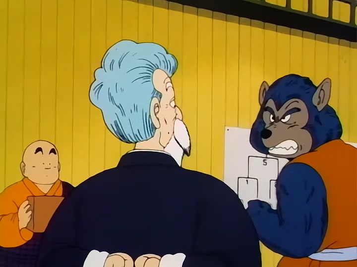Dragon Ball Ep 87: Yamcha vs. Tien @ 08:24