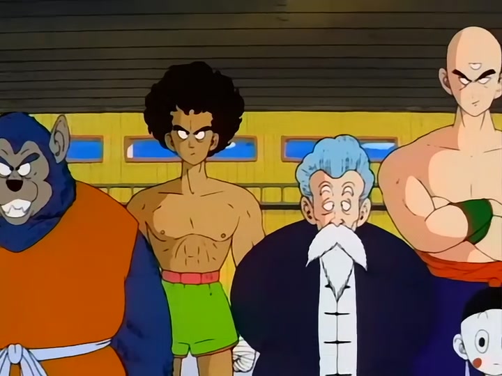 Dragon Ball Ep 87: Yamcha vs. Tien @ 10:38