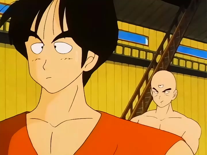 Dragon Ball Ep 87: Yamcha vs. Tien @ 10:50