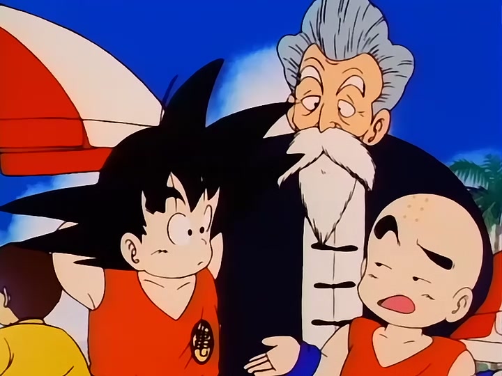 Dragon Ball Ep 93: Tien Shinhan vs. Jackie Chun @ 03:19