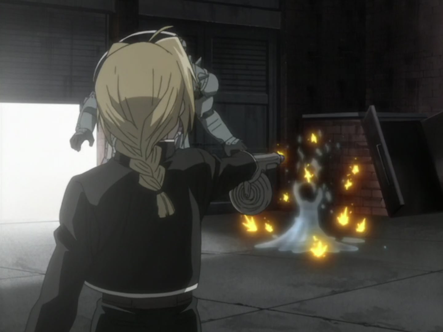 Fullmetal Alchemist Ep 47: Sealing the Homunculus @ 05:40