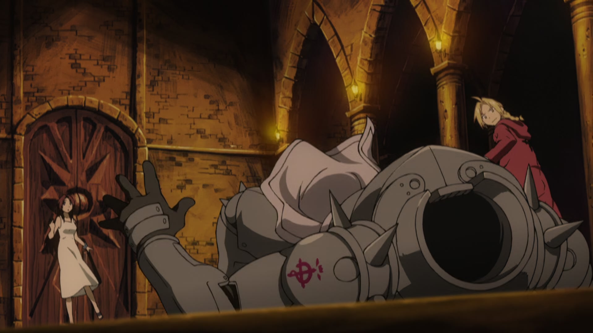 Fullmetal Alchemist: Brotherhood — Ep 3: City of Heresy @ 11:00