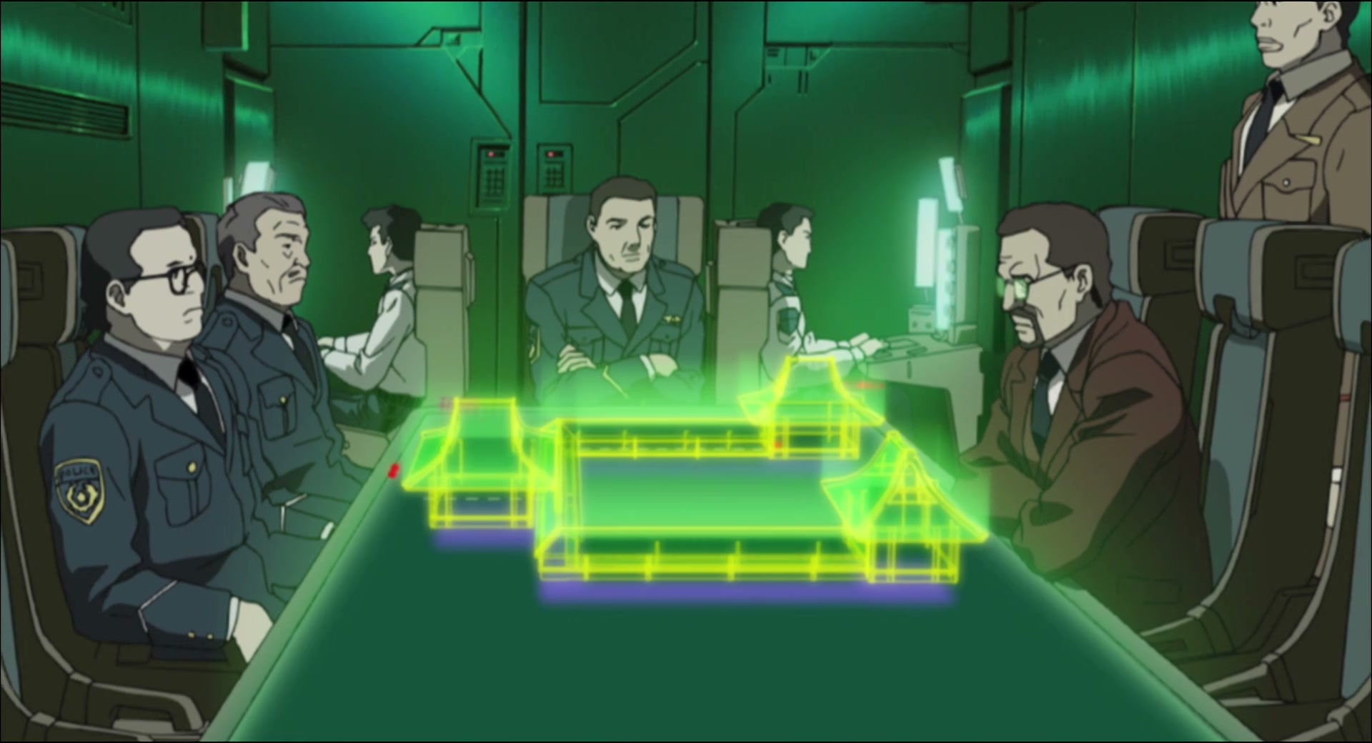 Ghost in the Shell: Stand Alone Complex Ep 1: Section-9: Public Security Section 9 @ 00:03:46