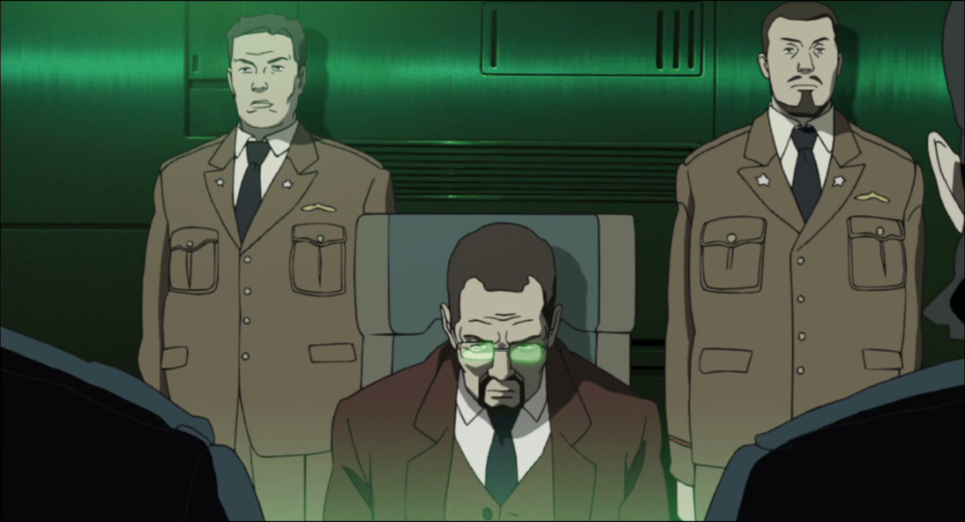 Ghost in the Shell: Stand Alone Complex Ep 1: Section-9: Public Security Section 9 @ 00:03:50