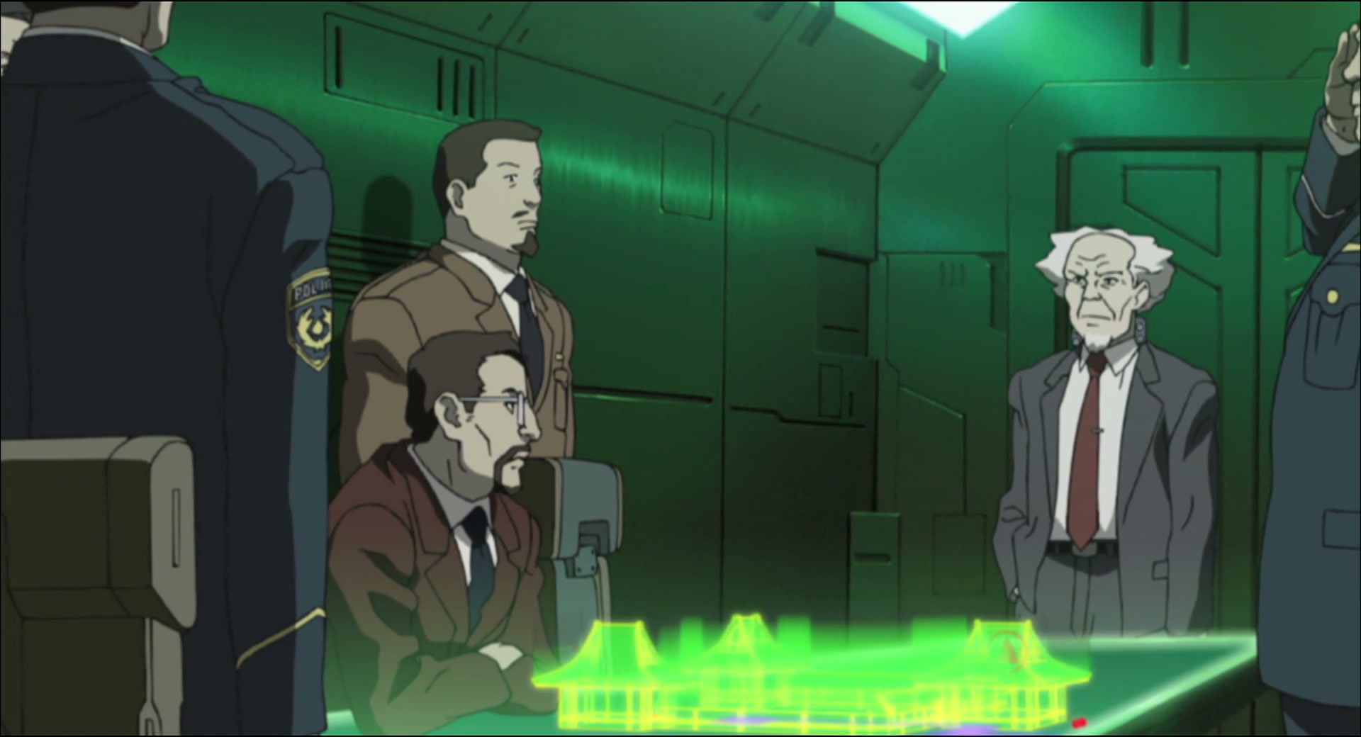 Ghost in the Shell: Stand Alone Complex Ep 1: Section-9: Public Security Section 9 @ 00:04:28