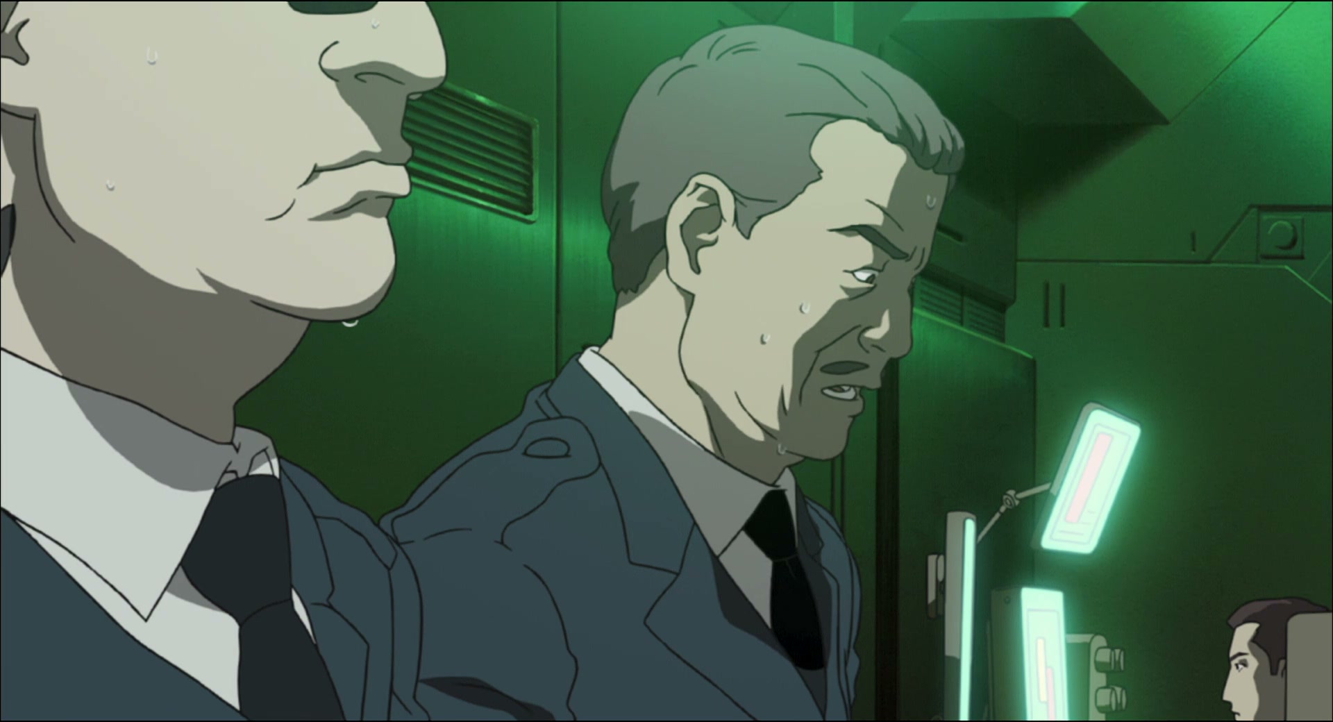 Ghost in the Shell: Stand Alone Complex Ep 1: Section-9: Public Security Section 9 @ 00:04:32