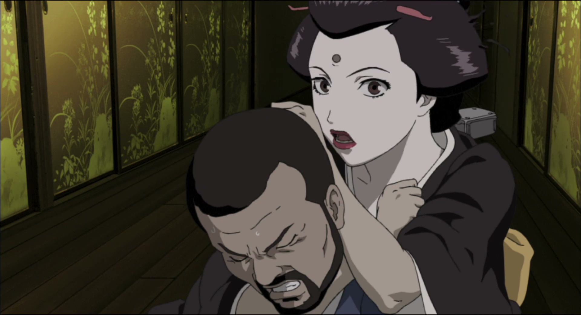 Ghost in the Shell: Stand Alone Complex Ep 1: Section-9: Public Security Section 9 @ 00:07:30