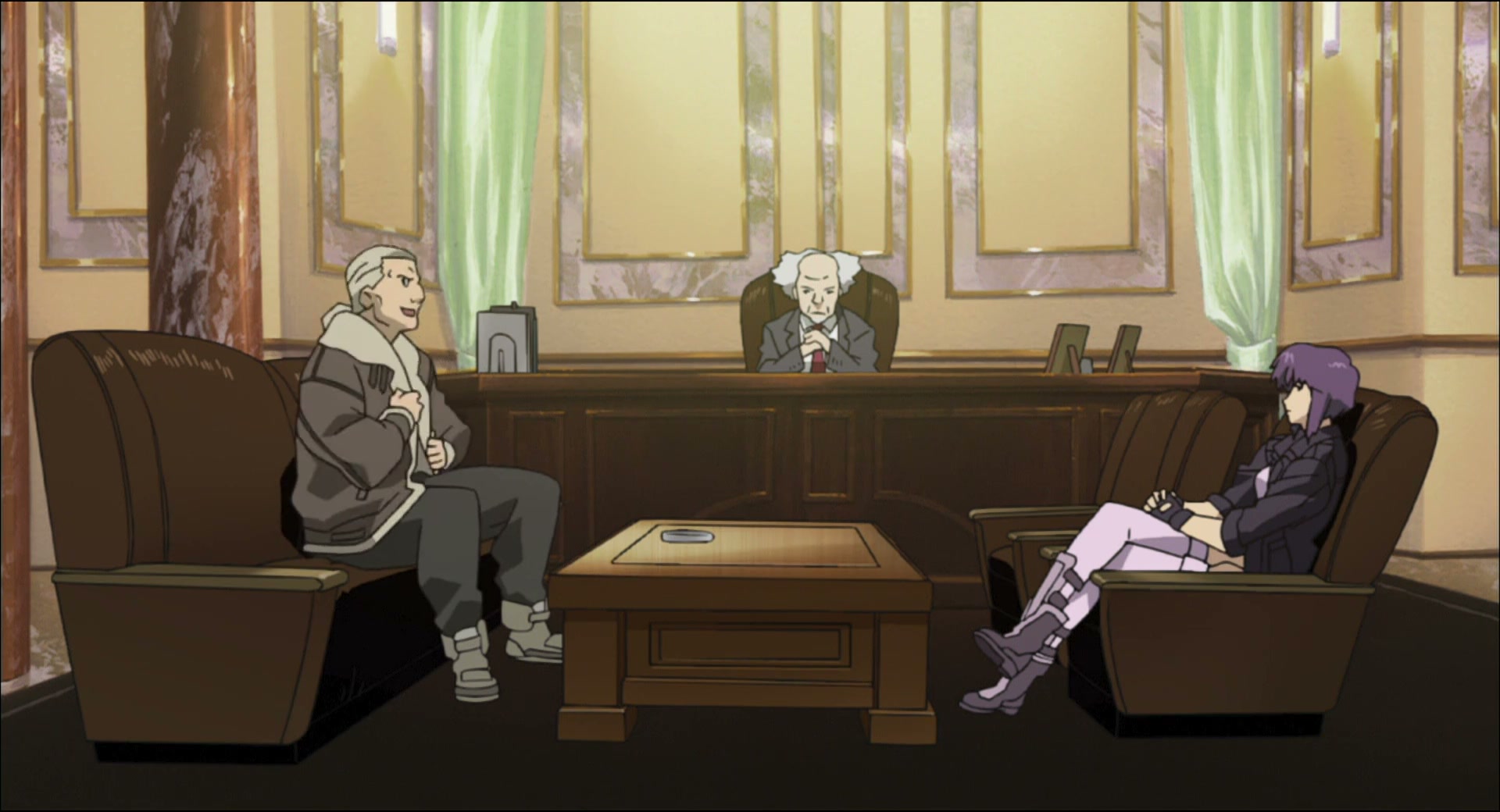 Ghost in the Shell: Stand Alone Complex Ep 7: Idolater: A Perfect Day for an Explosion @ 00:05:23