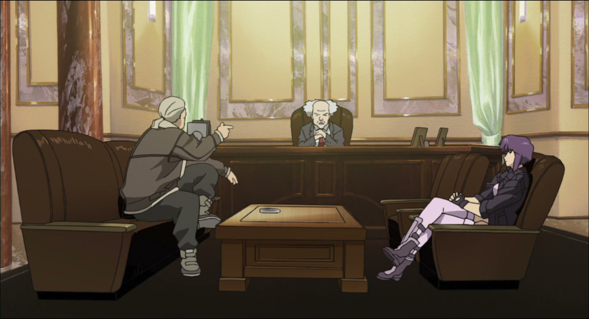 Ghost in the Shell: Stand Alone Complex Ep 7: Idolater: A Perfect Day for an Explosion @ 00:05:27