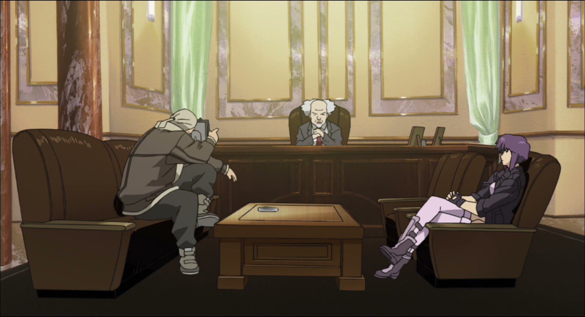 Ghost in the Shell: Stand Alone Complex Ep 7: Idolater: A Perfect Day for an Explosion @ 00:05:32