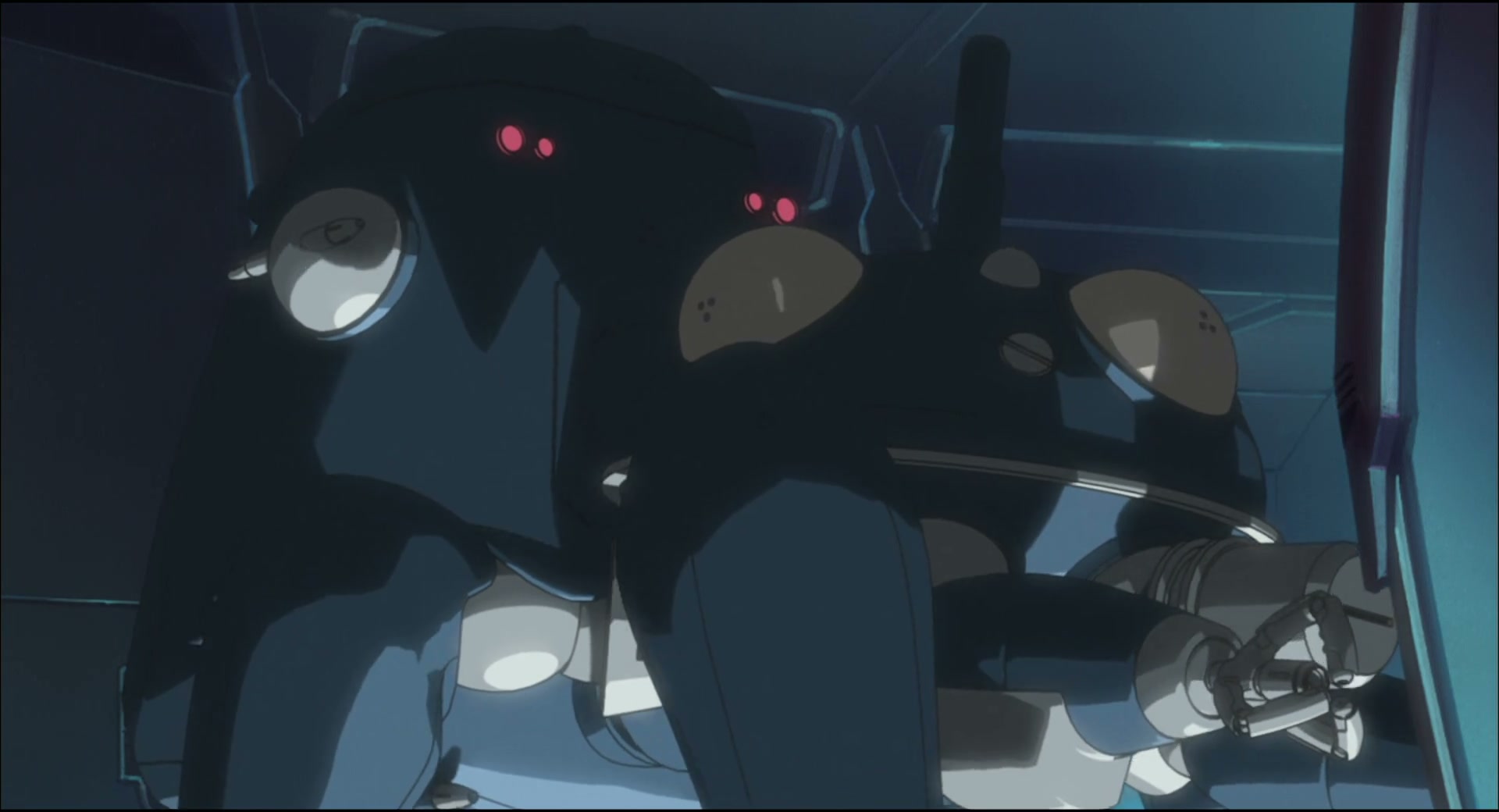Ghost in the Shell: Stand Alone Complex Ep 12: Escape From: A Nice Uninhabited Island @ 00:02:05