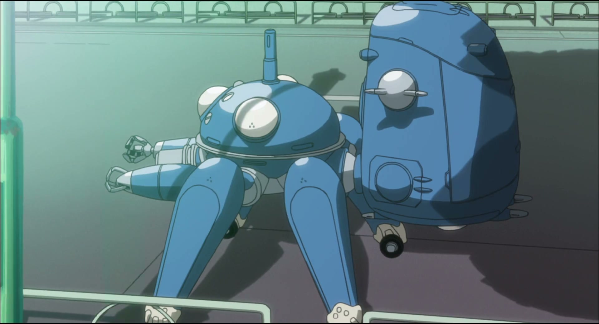 Ghost in the Shell: Stand Alone Complex Ep 12: Escape From: A Nice Uninhabited Island @ 00:02:55