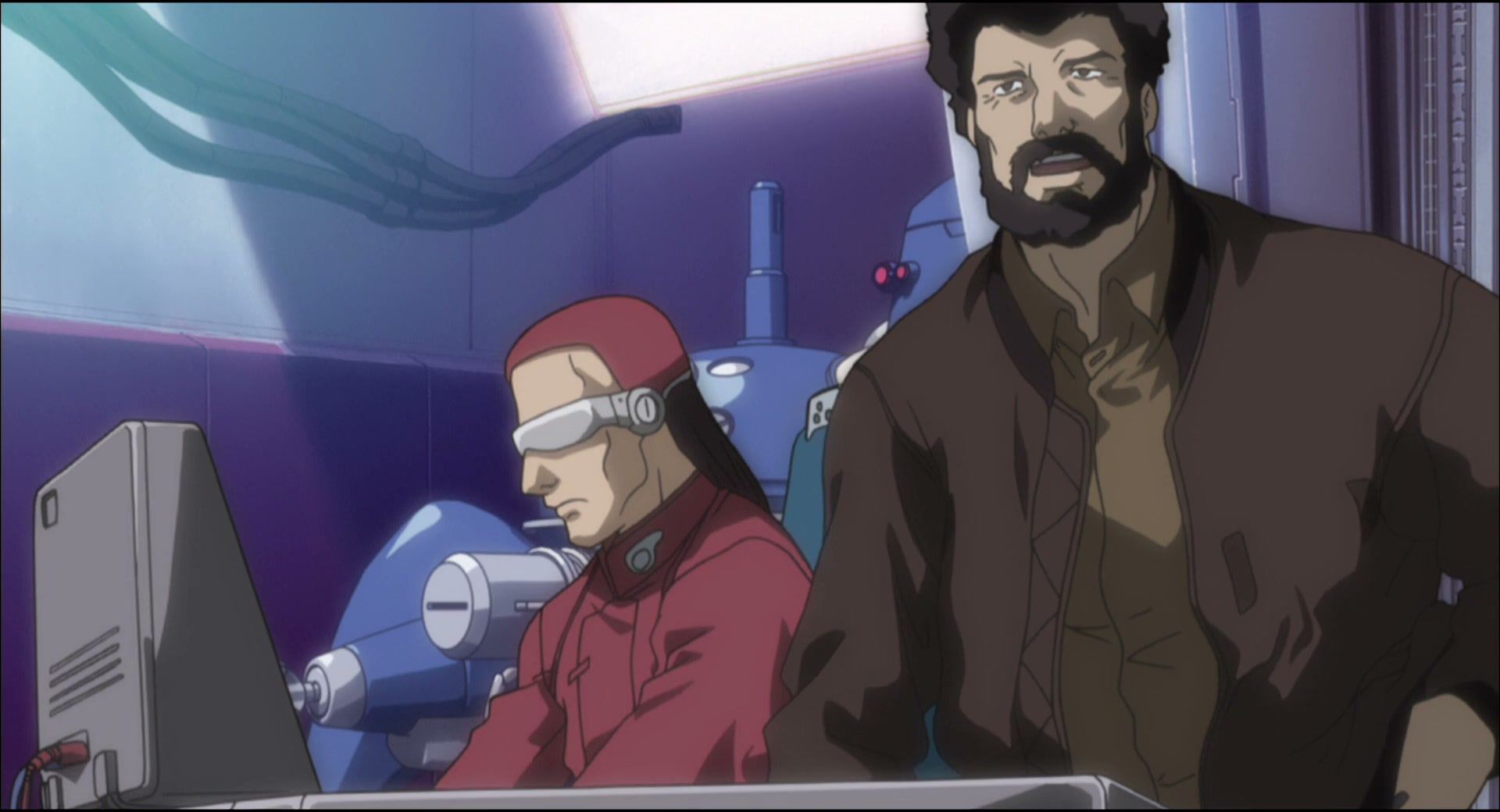 Ghost in the Shell: Stand Alone Complex Ep 12: Escape From: A Nice Uninhabited Island @ 00:12:55